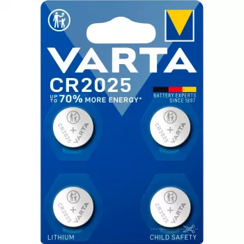 Ühekordne patarei Varta 06025 101 404 CR2025 Liitium 20mm