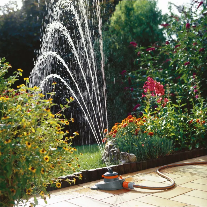 Mugav osa- ja täisringi sprinkler Tango hall oranž