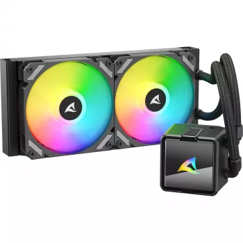 CPU vesijahuti Sharkoon S50 ARGB, must
