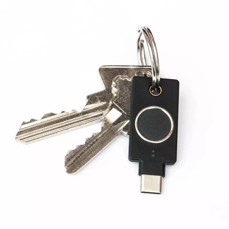 YubiKey C Bio FIDO Edition Yubico Must Paroolivaba Autentimine