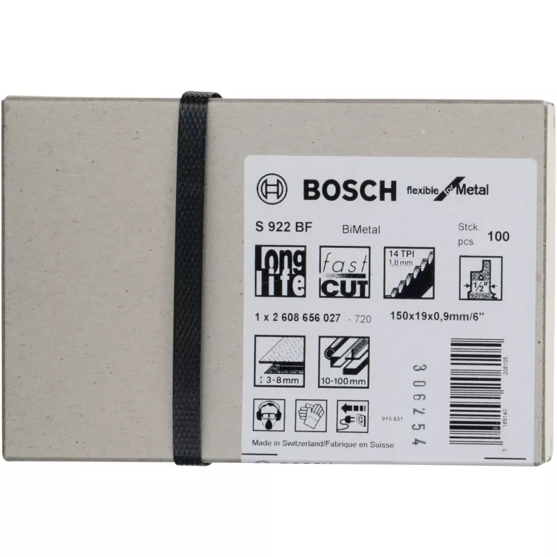 Bosch 2 608 656 027 tikksae/tikksae/saber saeleht Bimetal 100 tk