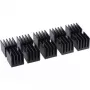 Alphacool GPU RAM alumiiniumist jahutusradiaatorid 15x15mm - mustad 10 tk. (17155)