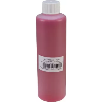 UV-aktiivne templivärv EUROLITE 51108003 Läbipaistev punane 250 ml – UV-reaktiivne templivärv, lahustipõhine