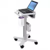 Ergotron StyleView sülearvutikäru, SV10 - käru sülearvutile - meditsiiniline - metall - valge, alumiinium - ekraani suurus: kuni 43,2 cm (kuni 43,20 cm (17)) (SV10-1100-0)