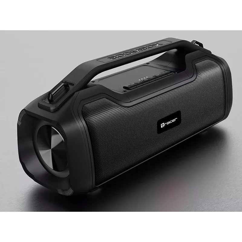 Stereo portable speaker TRACER BigBoy TWS Bluetooth 40W RMS, Bluetooth 5.3, 12h battery, Must