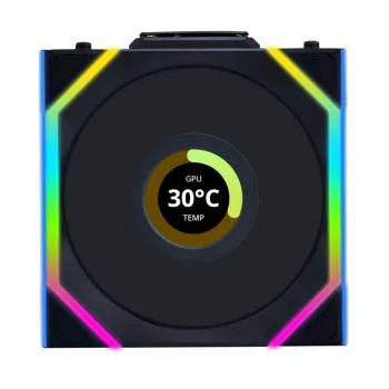 Fan Lian Li UNI FAN SL Wireless LCD 120 Must 3 tk