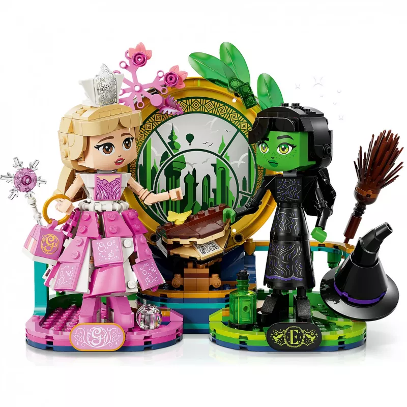 LEGO Wicked Figuurid Elphaba ja Glinda 75682 – kollektsioneeritavad minifiguurid