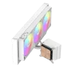 Gamemaxi protsessori vedelikjahutus | GLACIER 360 LCD WH | Intel, AMD
