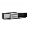 Cama TV-kapp SIGMA1 180 valge/must läikiv