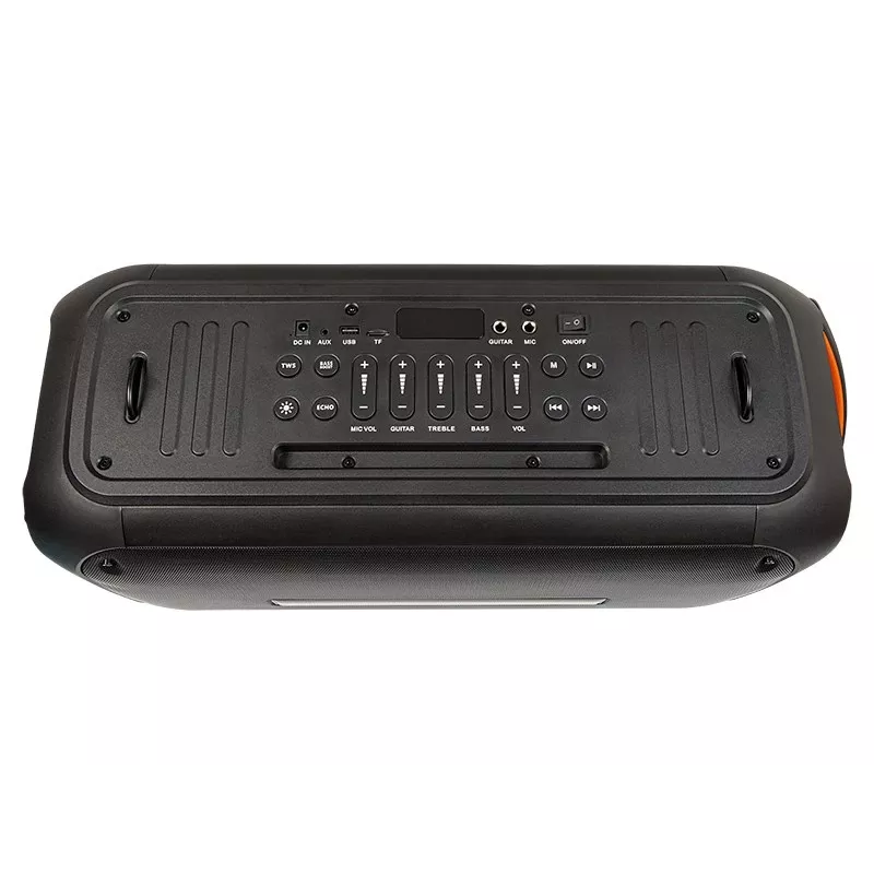 Portable mono Bluetooth speaker BLOW 30-392# — 6000 mAh aku, 6.5 W RMS, Bluetooth 5.0, MicroSD, AUX, Micro-USB, 2 kõlarit, must