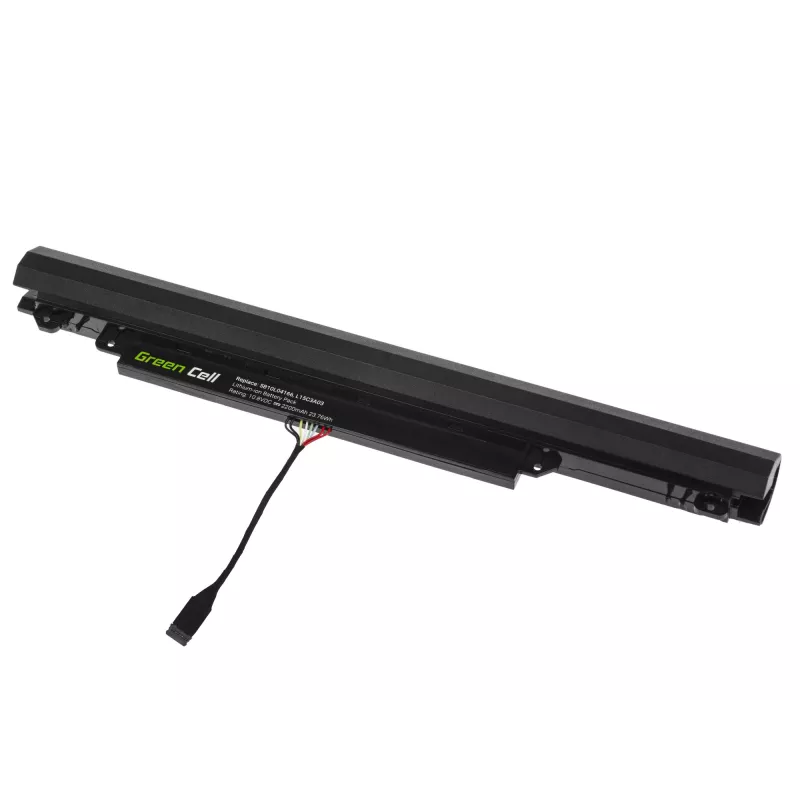 Aku roheline Cell LE123 Lenovo IdeaPad 110-14IBR 110-15ACL 110-15AST 110-15IBR jaoks