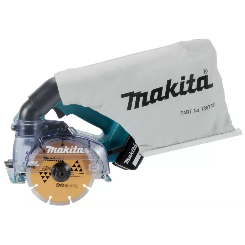 Makita DCC500Z kaasaskantav ketassaag 12,5 cm, roheline