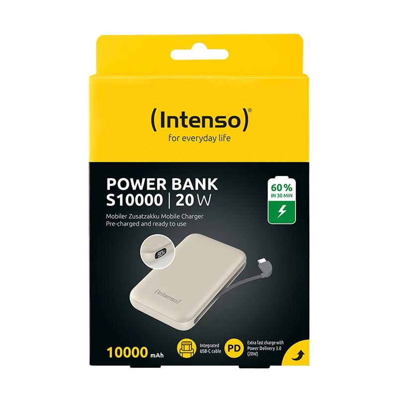 Akupank USB 10000MAH/BEIGE S10000 7333031 Intenso