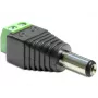 Kaablisoolisendaja DeLOCK 65396 DC 2.1 x 5.5 mm 2p Must Roheline