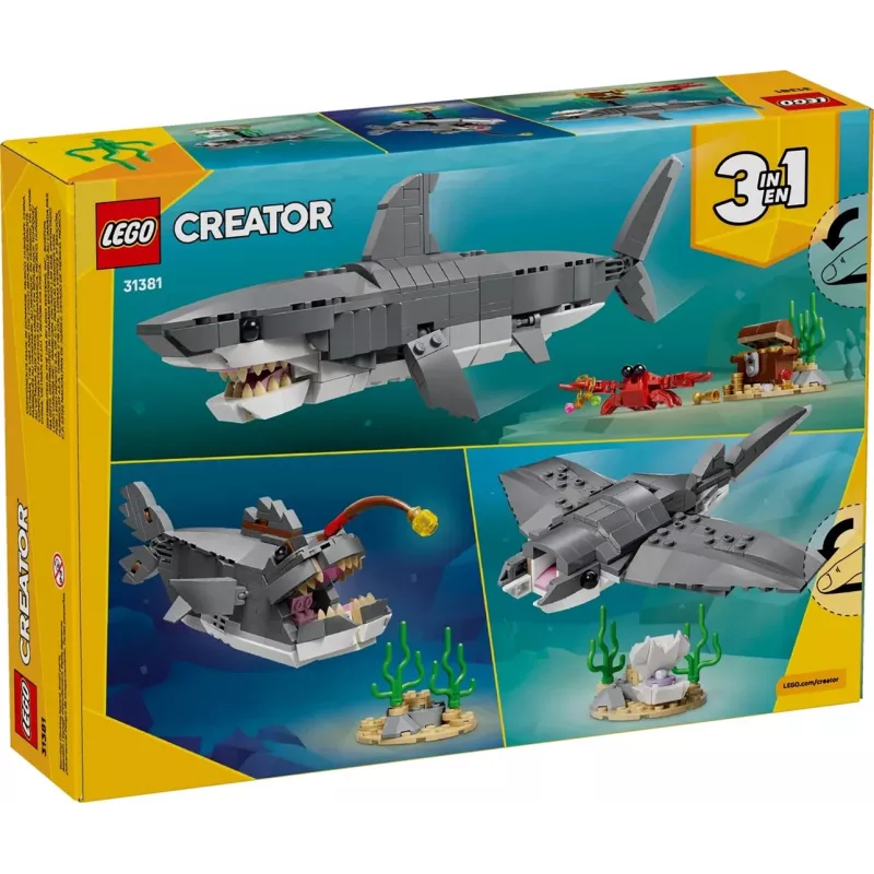 LEGO CREATOR 3 IN 1 31381 Äge hai aardekirstiga