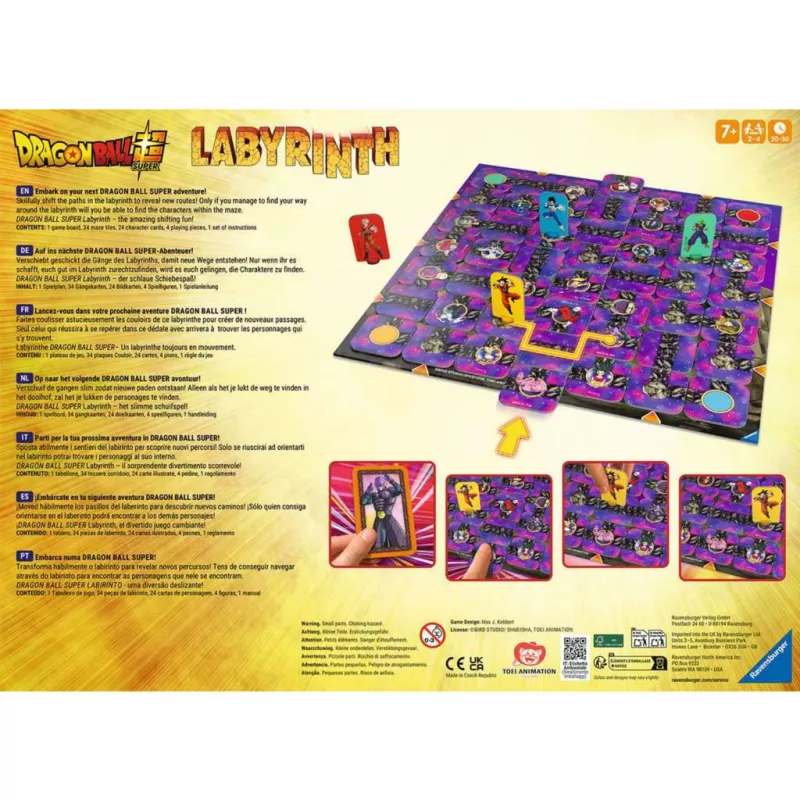 Dragon Ball Super Labyrinth, lauamäng