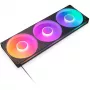 Ventilaator NZXT F420 RGB Core 14 cm must Fluid Dynamic Bearing