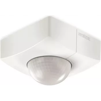 Lae PIR-andur Steinel IS 3360 COM1 — juhtmega, AC 220–240 V, 2000 W, valge, 95×95×65 mm