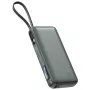 Akupank 4smarts 541603 — Li‑Ion 20000 mAh, USB‑C + USB‑A, 165W koguväljund, 5A, hall