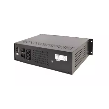 Gembird - Racki UPS 19'' 3.4U 1500VA, 4x IEC 230V väljund, IEC14 sisend, RJ11, USB, LCD Line-Interactive 1.5 kVA 900 W 4 pistikupesa