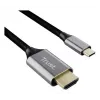 USB-C–HDMI-kaabel TRUST CALYX 25630, 4K (3840×2160), 2 m, must, isane–isane