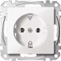 MERTEN SCHUKO-pistikupesa 16A MEG2301-0460 termoplast sametmatt 250V alumiinium MEG2 MEG2301-0460 (MEG2301-0460)