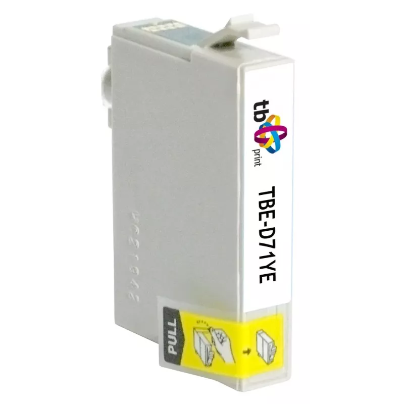 Tindikassett TB Ühildub Epson T0714 Kollane