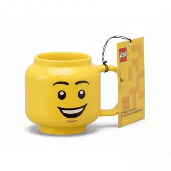 Keraamiline kruus Room Copenhagen LEGO Happy Boy Small kollane 40460806 — väike keraamiline kruus, LEGO disain