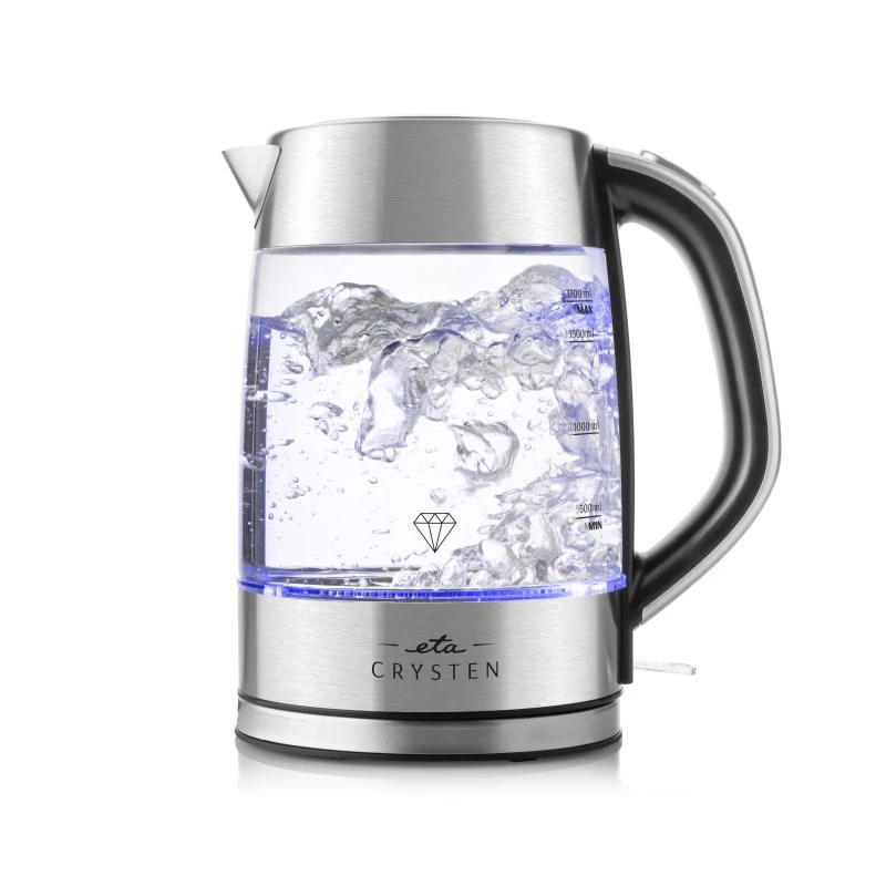 ETA Veekeetja | ETA415490000 Crysten | Elektriline | 2100 W | 1,7 L | Klaas | 360° pöörlev alus | Klaas