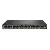 HPE - Aruba 6300M - Switch - L3 - hallatav - 48 x 10/100/1000 (1 PoE+) + 4 x 1 Gigabit / 10 Gigabit / 25 Gigabit / 50 Gigabit SFP56 (ülesling / virnastamine) Esiküljelt ja küljelt tagaküljele
