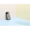 Kaitsev telefoniümbris iKins Apple iPhone 12 / 12 Pro jaoks — püramiidmustriga, must