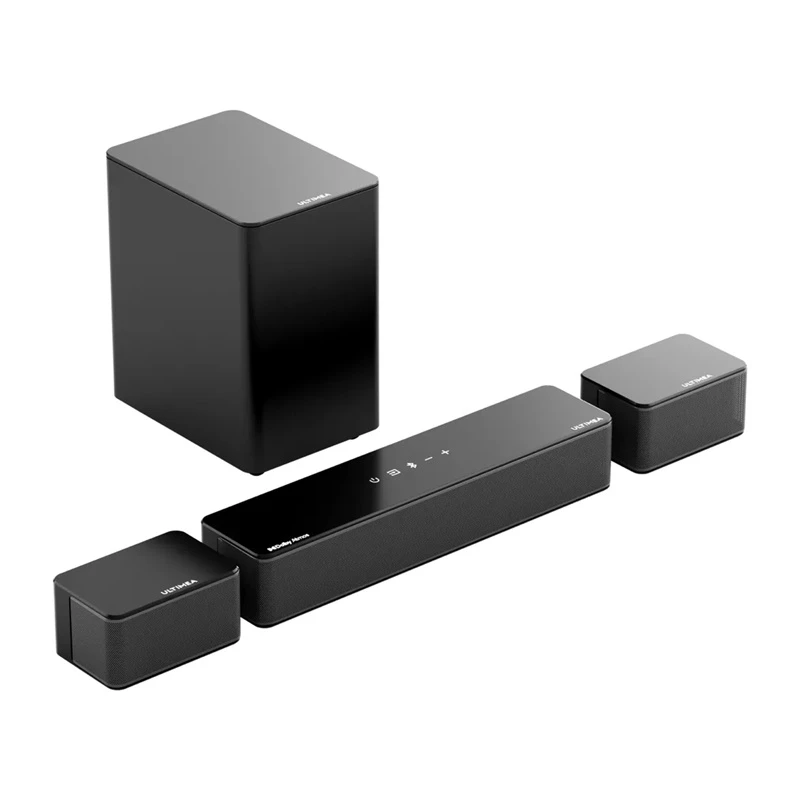 Heliriba Ultimea U2520 5.1 kanalit koos juhtmevaba bassikõlari, Dolby Atmos, rakenduse juhtimisega, must