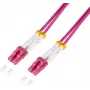 LogiLink FC4LC03 fiiberoptiline LWL-ühenduskaabel violetne[1x LC/UPC-pistik - 1x - kaabel - digitaalne/kuvar/video (FC4LC03)