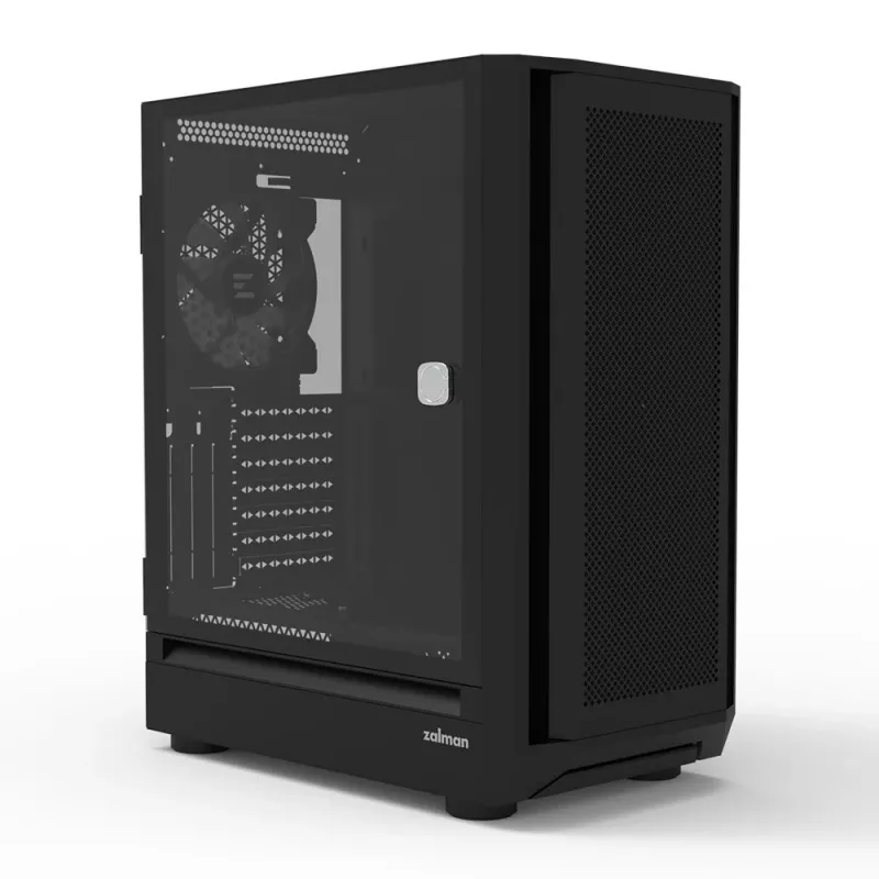 Arvutikorpus Zalman i6 Must, ATX, must