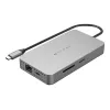 Hyper | HyperDrive Universal USB-C 10-in1 Dual HDMI Mobile Dock | Ethernet LAN (RJ-45) pordid 1 | HDMI portide arv 2