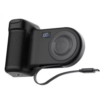 Aktiivne telefoni hoidik Belkin Stage PowerGrip mobiiltelefonidele — Süsi, 9300 mAh
