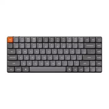 Klaviatuur Keychron K3 Pro Universal USB + Bluetooth QWERTY Must Hall Punane
