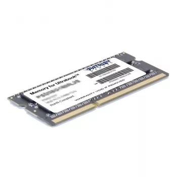 Sülearvuti mälu PATRIOT 8GB DDR3 1600MHz 204-kontaktiga SO-DIMM 1,35V