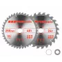 CMT ketassaekomplekt 250 x 30 mm, 24/40 hammast, HM, kaks ketast