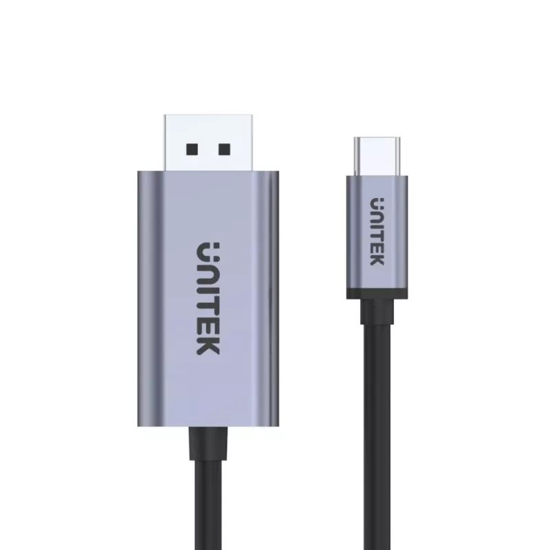 UNITEK V1409A kaabelsoovahetaja USB-C DisplayPort Must, Hall