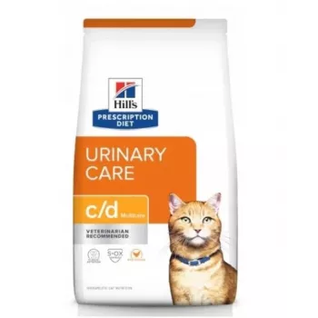 HILL'S PRESCRIPTION DIET Feline c/d Urinary Care Multicare kuiv kassitoit kana 8 kg