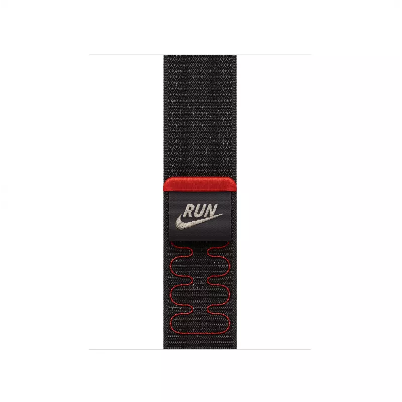 Apple Nike Sport Loop Band Must Nailon, Taaskasutatud polüester, Spandex