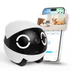 Robot Lemmikloomamonitor Enabot Rola Mini — Wi‑Fi, 5000 mAh aku, 3 MP, 137° vaateväli, valge/must