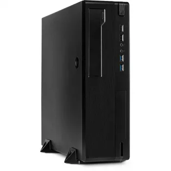 Inter-Tech IT-502 Desktop - Torn - micro ATX - ilma toiteplokita - USB/Audio (88881234)
