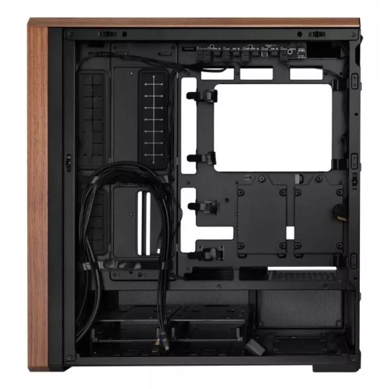 PC korpus Lian Li Lancool LAN217X Midi Tower Must, Puit
