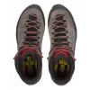 Salewa MTN Trainer Mid GTX Male Adult Charcoal, hall, Punane