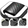 Röster-sandwichimasin Maestro MR-709 3in1 750 W — sandwichipress, grilli- ja vahvliplaadid, valge