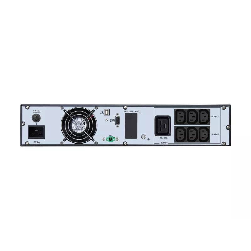 APC Easy UPS On-Line katkematu toiteallikas (UPS) Topeltmuundus (Online) 3 kVA 2700 W 6 vahelduvvoolu pistikupesa(d)