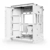 PC-korpus NZXT H9 Flow Midi Torn Valge — ATX/EATX/Micro ATX/Mini-ITX, 3x140mm ees, 1x120mm taga, 2x3.5-tollist ja 6x2.5-tollist pesa, karastatud klaas