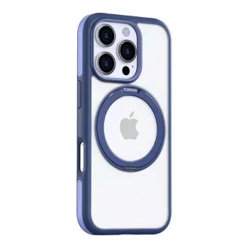 Cover Torras Ostand R Fusion iPhone 16 Pro Sinine Läbipaistev 6.1 tolli
